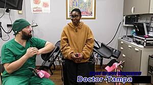 Dr Tampa's Secret University Exam On Daisy Mynx's Shaved Holes
