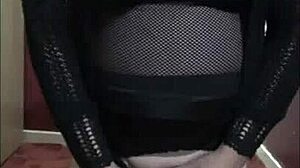 mark wright craves ass piss and cum tasting as bisexual crossdresser