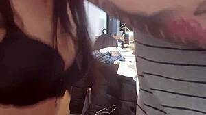 BTS CANDIE CROSS SKINNY SPINNER TEASE TURNS INTO RAW DOGGY POUNDING