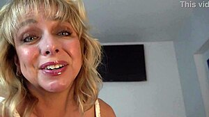 Innocent step mom? Goddess Brianna Beach craves monster cock on sands