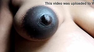 wanna squeeze these amazing indian teen milk boobs in homemade casting?