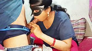 village indian housewife chubby bhabhi slurps big black cock for sloppy cumshot swallow compilation