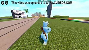 Whoreblox Gangbang Erupts in Creampie Cumshot Frenzy!