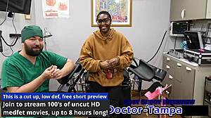 Dr Tampa's Secret University Exam On Daisy Mynx's Shaved Holes