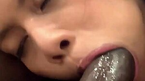 interracial homemade latina princess pussy hammered by huge black dildo toy