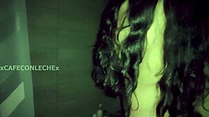 Shh they might catch us shower fucking stepsis and creampie her ass