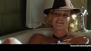 charlize theron bares big tits in steamy handjob scene