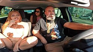 Kah Fox's Giant Juicy Ass Bare in Car Ride Chat