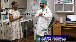 Dr Tampa's Secret University Exam On Daisy Mynx's Shaved Holes