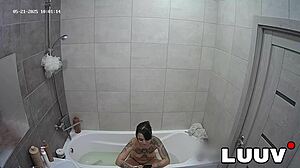 Emily's tattooed amateur reality show flashes tits in private call