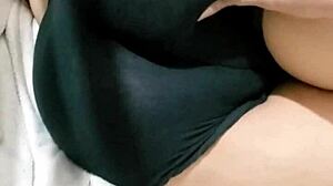 Doña mary flaunts latina curves in tight gym mini shorts