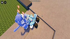 Whoreblox Gangbang Erupts in Creampie Cumshot Frenzy!