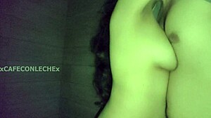Shh they might catch us shower fucking stepsis and creampie her ass