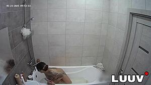 Emily's tattooed amateur reality show flashes tits in private call