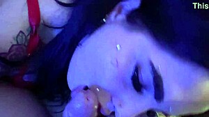 super busty teen lingerie blowjob on monster cock 🔥🍆