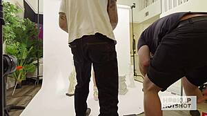 BTS SKINNY BLONDE JENNA Hooks Up for Sloppy Wet PUSSY Humiliation