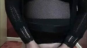 mark wright craves ass piss and cum tasting as bisexual crossdresser