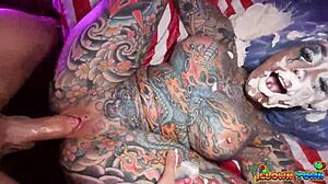 Clown Town Ep 4: Tiger Lilly Creampied Doggy Style