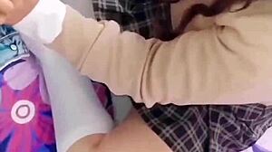 Schoolgirl Mexican Chamaca Gets Wildly Fucked Bareback For Laptop!