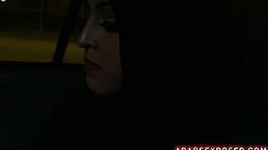ARAB GIRL PICKED UP ON STREET FOR CASH FUCK OUTDOOR