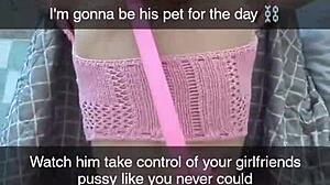 real cheating gf richelle rose turns into total cumslut pet on snapchat