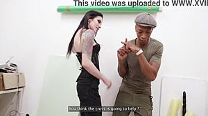 Patient Zero Anna De Ville's 5on1 BBC DAP Gapes And Swallows