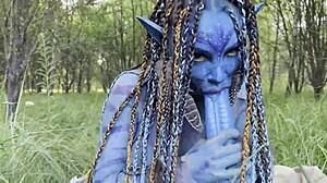 monika fox prolapses ass pussy with huge dildo squirts in forest