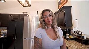 Hot STEPMOM Craves PREGNANT Filling from Stepson's Monster Cock