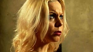 naughty slave masturbates spying naked mistress's pussy play