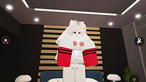 oh man that fox girl rides my cock bent over doggystyle till cumshot