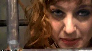 playgirl's tight pussy punished hard before facial blast