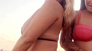 Naughty Friend Dirty Talk Beach Deflowers Young Virgin Guy