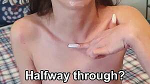 BTS CANDIE CROSS SKINNY SPINNER TEASE TURNS INTO RAW DOGGY POUNDING
