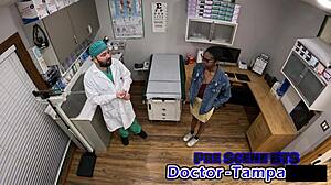 Dr Tampa's Secret University Exam On Daisy Mynx's Shaved Holes