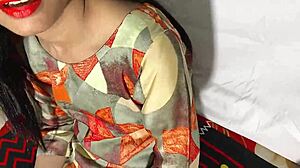 Secretly filmed punjabi bhabhi's wild big cock pounding