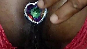 Juicy Ebony Ass Takes Deep Anal Pounding Close-Up