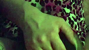 Fuschia Leopard S4 Milf Licks Tattoo Pussy Close-Up Homemade Style