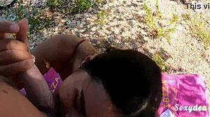 Ever seen a sexy wet ass shake in outdoor pov doggystyle after clothes rip?