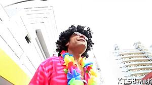 tranny wins contest and fucks big cock mate rough anal