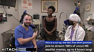 freshman squirms as tampa doctor forces hitachi vibrator orgasm on rina arem
