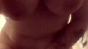 oiled soapy big tits ass shave leads to chubby orgasm in shower