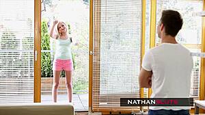 katy rose slut rides monster cock rough in 4k