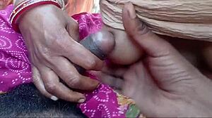 Big Tits Bhabhi Boobs Pressed Milk Cream Squirts in Hot Homemade Indian Photoshoot