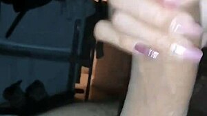 real latina couple's dirty pierced nipple pussy lick closeup homemade