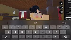 roblox slut craves serving her master's big black cock commands
