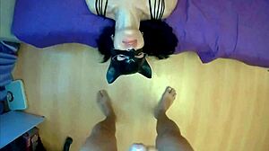 damn this skinny wife looks hot in homemade pov