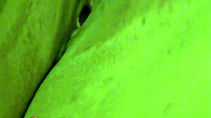 Married woman spreads juicy pussy and gaping ass for solo masturbation