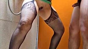 Cat Mask Big Tits Milf Fucked Shower Hard