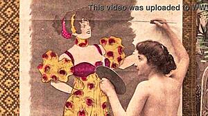 Vintage Erotic Art Captures Timeless Sensual Poses