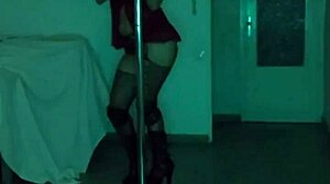 what if amysexxxjuguetona's private leather striptease hides femdom secrets?